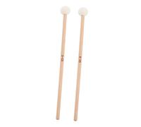 FUNOMOCYA Mallet Per Timpani Testa in Feltro Bacchette Per Batteria Manico in Legno 2 Pezzi Di Accessori Per Strumenti A Percussione Bastoncino Per Timpani Professionale