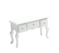 FUNOMOCYA Mini Cassettiera Scrivania in Legno Retrò Decorazione Vintage da Tavolo Mobiletto per Arredamento Casa e Miniatura Colore Casual Colore Casuale
