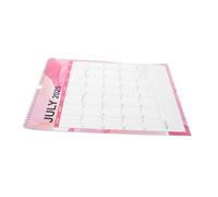 FUNOMOCYA Parete Mesi con Rilegatura Spirale Planner Mensile Minimalista con Conta Giorni Vacanze per Ufficio e Casa