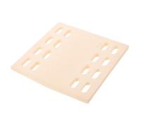 FUNOMOCYA Piastra Radiante in Ceramica per Barbecue, Ricambio Beige | Resistente al Calore, Distribuzione Uniforme, Installazione Semplice, Componente per Griglia a Gas