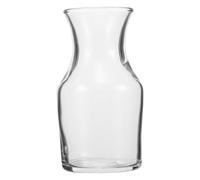 FUNOMOCYA Piccola Ristorazione Facile a Domestico Versare e Pulire da Caraffa in Vetro 122 Ml Design Bocca Piatta Elegante Versatilità per Vino per Uso