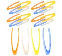 FUNOMOCYA Pinzette di Plastica per 20 Pezzi Set Multi-colore, Pinzetta Didattica per Allenamento Capacità Motorie Fini, Giocattolo Educativo per Uso Domestico e Scolastico