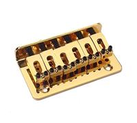 FUNOMOCYA Ponte A Sella in Metallo Per Chitarra A 6 Corde Piastra Di Tensione Ricambio Per Strumento Musicale Ukulele 73 Mm Accessorio Per Montaggio Facile