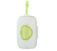 FUNOMOCYA Porta Salviette Bagnate per Verde in Pp Riutilizzabile Apertura una Mano, Scatola Portatile per Seggioloni e Borse Pannolini