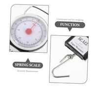 FUNOMOCYA Portatile con Gancio per Valigia e Pesca Dinamometro Molla Preciso per Viaggio e Pesa Pacchi Strumento Versatile per Peso Bagagli e Attrezzatura