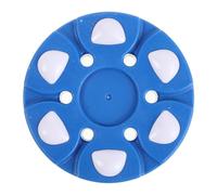 FUNOMOCYA Puck da Hockey su Strada Ruote, Misura Regolamentare, Blu | Pp, Scorrimento Fluido su Diverse Superfici, per Allenamento e Pratica, Struttura Rotelle