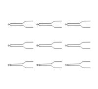 FUNOMOCYA Punte Speciali Punte in Lega Nichel Cromo per Pirografo ad Alta Impedenza 9 Pezzi Set per Macchina per Pirografia per Decorazioni Scuola e Disegni Precisi