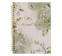 FUNOMOCYA Quaderno Contabile per Piccole Imprese e Uso Personale Libro Mastro degli Assegni Carta Resistente e Copertina Robusta Registro Dettagliato per Pianificazione Budget e Controllo