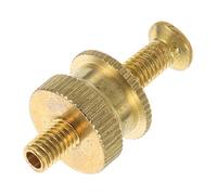 FUNOMOCYA Screws For Guitar Bridge Saddle Replacement Durable Brass String Locking Screws For Electric Guitar Maintenance And