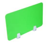 FUNOMOCYA Set 1 Pannello Divisorio per Scrivania da Ufficio Verde 50x30 Cm Accessori, Schermo Privacy Fonoassorbente Portatile per Spazi di Lavoro, Divisorio Tavolo per Ufficio