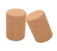 FUNOMOCYA Set 2 Pezzi Rulli Massaggianti in Sughero Naturale 5x15 Cm Rullo Yoga Portatile Antiscivolo per Massaggio Muscolare, Stretching e Pilates, Attrezzi Fitness per Palestra e