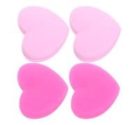 FUNOMOCYA Set 4 Pezzi Ammortizzatori per Racchetta da Tennis a Forma di Cuore in Silicone Riduttori Vibrazioni per Corde Accessori Tennis Colorati per Protezione Polso e Comfort di Gioco