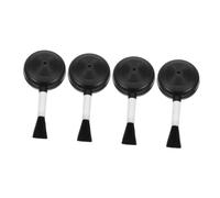 FUNOMOCYA Set Da 4 Soffiatore Per Polvere Manuale Spazzola Antigraffio Per Fotocamera, Pulitore Antipolvere Portatile Per Lenti, Accessori Per Pulizia Di Precisione, Per Viaggi e Fotografia Outdoor