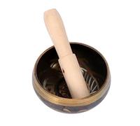 FUNOMOCYA Set Di Ciotola Tibetana Con Mazzuolo Per Meditazione E Rilassamento Leggera E Portatile Per Yoga E Pratica Di Mindfulness