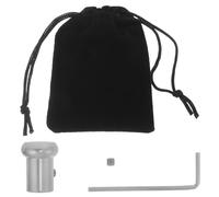 FUNOMOCYA Set Piedini Per Diapason in Metallo Rotondi Lisci Supporto Per Diapason in Cristallo Accessori Per Piedini Da Meditazione Antistress Per Esperienze Di Rilassamento