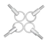 FUNOMOCYA Snare Drum Metal Belt Buckle Replacement Screw Regolabile e Antiscivolo Fissaggio Esterno Facile Per Batteristi Accessorio Duraturo e Compatibile Per Cinghie Per Strumento a Percus