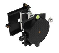 FUNOMOCYA Staffa di Sollevamento Regolabile in Altezza Piattaforma Elevatrice Girevole 360° in Alluminio, Supporto per Piattaforma di Laboratorio Antiruggine Livellamento Automatico, Tavolo