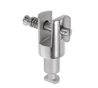 FUNOMOCYA Staffa di Supporto in Acciaio Inox Resistente alla Corrosione per Tendalini e Forcelle Marine, Facile da Installare, per Navigazione su Varie Imbarcazioni in Acque Agitate