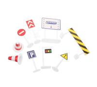 FUNOMOCYA Stradali Mini Coni in Plastica Modelli Educativi Sicurezza per Ragazzi e Ragazze Accessori per Giochi Didattici e Simulazioni