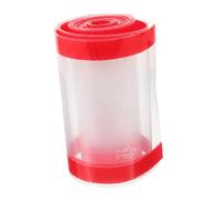 FUNOMOCYA Striscia Protettiva per Fessura Porta in Plastica Rossa per Bambini Alta Resistenza alla Deformazione e Facile da Rimuovere per Casa e Asilo Nido