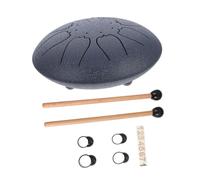 FUNOMOCYA Strumento a Lingua Da Percussione Etereo 8 Toni 6 Pollici Realizzato Con Materiali Ecocompatibili Per Riabilitazione Mentale Educazione Musicale Meditazione Yoga Color Blu Scuro