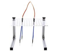 FUNOMOCYA Strumento Ecu per Auto con Telaio LED Professionale Supporto Programmatore Centralina con 4 Penne Sonda Tester Banco di Ecu Compatibile Ktag Kess per Diagnostica e Regolazione