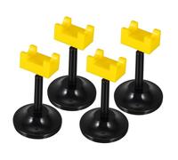 FUNOMOCYA Supporti per Esperimenti di Elettrificazione a Frizione Set da 4 Pezzi in Plastica Resistente Ausili Didattici per Lezioni di Fisica ed Elettricità Statica in Scuole e