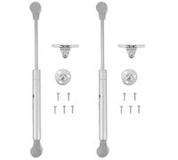 FUNOMOCYA Supporto di Pressione Idraulica 2 Pezzi Asta Pneumatica Telescopica Silenziosa per Coperchio di Chiusura Puntone a Gas Ultraleggero Ammortizzatore per Mobili e Armadi