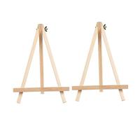 FUNOMOCYA Supporto per Tavolo da Disegno in Legno Mini Cavalletto per Schizzi Piccolo Supporto per Lavagna Treppiede A Tre Gambe per Dipingere E Schizzi