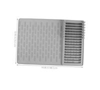 FUNOMOCYA Tappetino Asciugapiatti in Silicone Antiscivolo per Lavello Cucina Pieghevole Protezione Piano Cucina e Scolapiatti Versatile