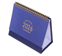 FUNOMOCYA Tavolo Piccolo e Compatto Mensile Stand Up con del Cavallo Pianificatore Scrivania per Ufficio Scuola e Casa Carta Resistente e Design Motivazionale Blu Scuro