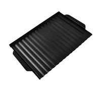 FUNOMOCYA Teglia da Forno Acciaio Carbonio per Barbecue Piastra per all Aperto Utensile Antiaderente Facile da e Resistente per Cene con Amici e Famiglia