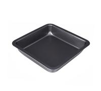 FUNOMOCYA Teglia Forno Quadrata Carbonio Antiaderente Pirofila per Pizza e Dolci Resistente per Arrosti e Cottura Uniforme