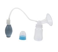 FUNOMOCYA Tiralatte Manuale Portatile in Silicone Alimentare e PP Ergonomico e Facile da Usare Mano Contenitore Latte Sicuro e Pratico per Allattamento