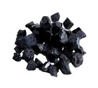 FUNOMOCYA Tormalina Nera Grezza Pietra Naturale per Gioielli Decorazione Interni Trattamenti Uso Quotidiano e Dispositivi Elettronici Metafisica Chakra
