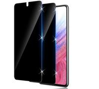 Funrae 2 PCS Privacy Pellicola Protettiva per Samsung Galaxy A53 5G / A52 5G, Anti Spy Vetro Temperato Film, Durezza 9H Protezione Schermo Anti-Graffio Anti-Spia Anti-Peeping Screen Protector