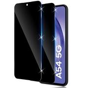 Funrae 2 PCS Privacy Pellicola Protettiva per Samsung Galaxy A54 5G, Anti Spy Vetro Temperato Film, Durezza 9H Protezione Schermo Anti-Graffio Anti-Spia Anti-Peeping Screen Protector