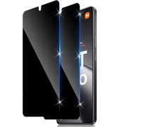 Funrae 2 PCS Privacy Pellicola Protettiva per Xiaomi 14T Pro/14T 5G/POCO X7 Pro 5G, Anti Spy Vetro Temperato Film, Durezza 9H Protezione Schermo Anti-Graffio Anti-Spia Anti-Peeping Screen Protector