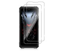 Funrae Pellicola Protettiva per Doogee Fire 6 Max, Vetro Temperato Film HD Durezza 9H Ultra Resistente Protezione Schermo [2 Pezzi], Anti-Graffio Senza Bolle Screen Protector