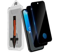 Funrae Pellicola protettiva per Google Pixel 10A 5G, in vetro temperato, protezione laterale a 28°, anti-spia, estremamente resistente ai graffi, pellicola 9H, senza bolle, installazione automatica