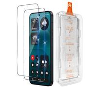 Funrae Pellicola Protettiva per Nothing phone 4A PRO/4A 5G, [Rimozione Automatica Della Polvere] Vetro Temperato Film, HD Durezza 9H Protezione Schermo [2 Pezzi], Senza Bolle Screen Protector