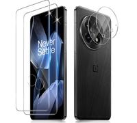 Funrae Pellicola Vetro Temperato per OnePlus 13 5G, Pellicola Fotocamera, [2+2 Pezzi] 3D Ultra Sottile HD Anti Graffi Trasparente Pellicola Protettiva Vetro Temperato