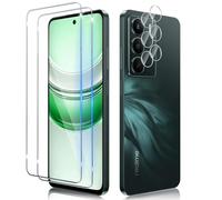 Funrae Pellicola Vetro Temperato per Realme C75 5G, 2 Pezzi Pellicola Fotocamera e 2 Pezzi Pellicola Protettiva, 9H HD Anti Graffi Trasparente Fotocamera Protezione Schermo
