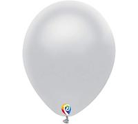 Funsational Palloncini da festa in lattice argentato, 30,5 cm