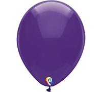 Funsational Palloncini da festa in lattice viola cristallo, 30,5 cm