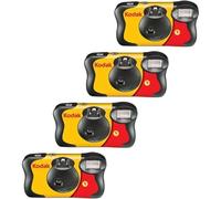 FunSaver - 4 fotocamere usa e getta con flash 800 ISO