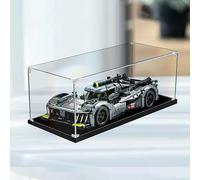 Funshake Teca per Lego 42156 Technic Peugeot 9X8 24H Le Mans Hybrid Hypercar, A Prova di Polvere Vetrina in Acrilico Plexiglas Acrylic Display Case ( Non Incluso Modello )