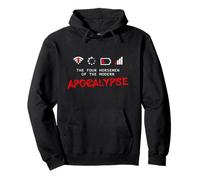 Funshirt Idea Regalo Nerds 4 Horsemen of Modern Apocalypse Felpa con Cappuccio