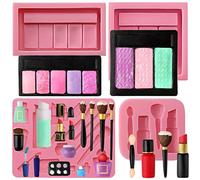 FUNSHOWCASE Trucco Strumenti Silicone Decorazione Torta Stampo, Pasta di Zucchero Fondente Cupcake Glassa per Dolci Stampo Cioccolato, Burro, Resina, Cabochon, Argilla polimerica, Gomma Pasta -