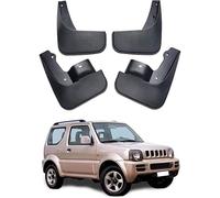 FUNSIE 4 Pezzi Auto Paraspruzzi per Suzuki Jimny 2005-2018, Paraspruzzi Anteriori Posteriori, Impermeabile Paraschizzi Guardie Parafanghi